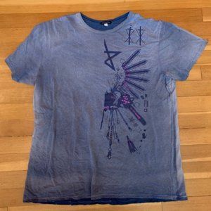 KENZO MINAMI Super soft graphic T XL